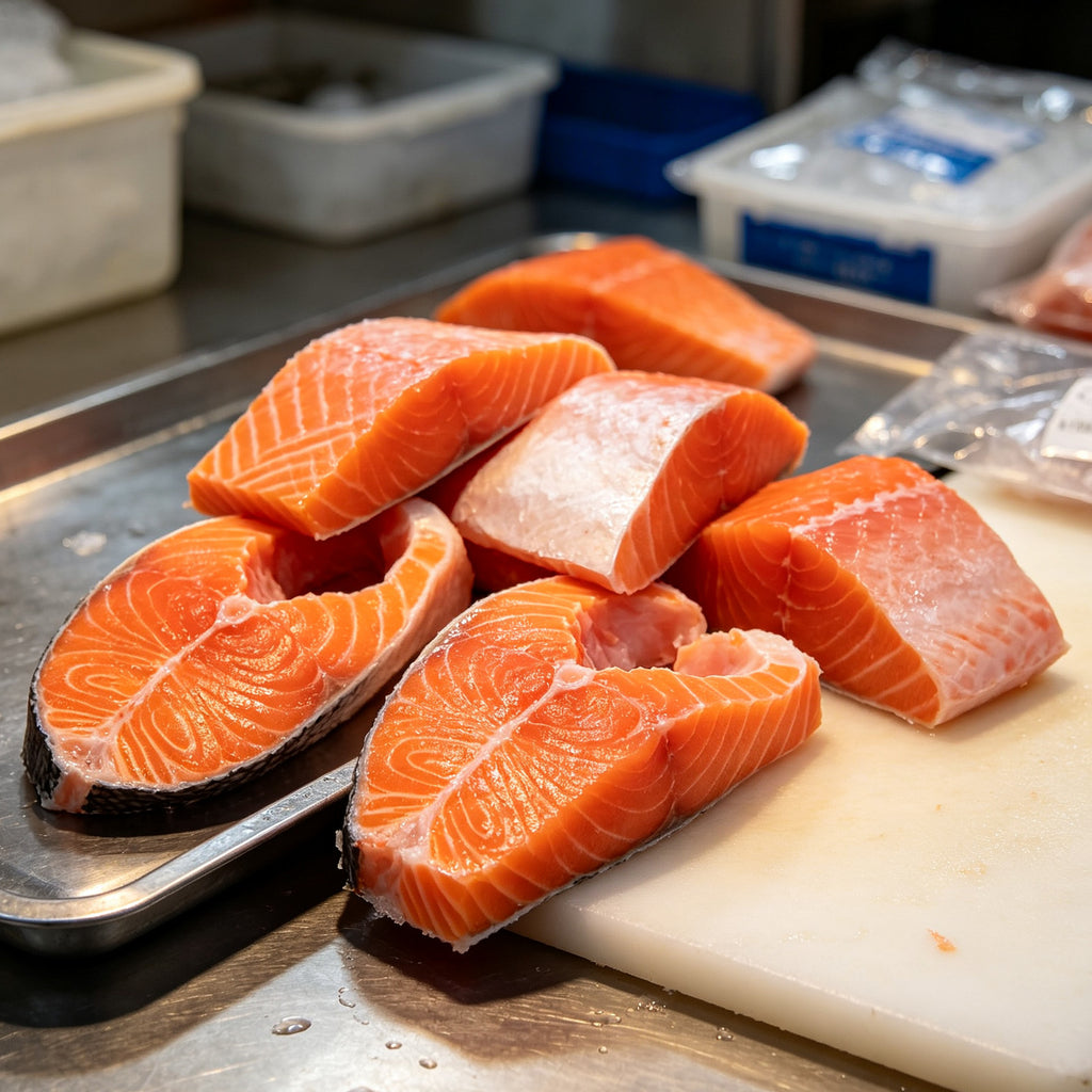 Premium Fresh Skin-On Salmon Fillets
