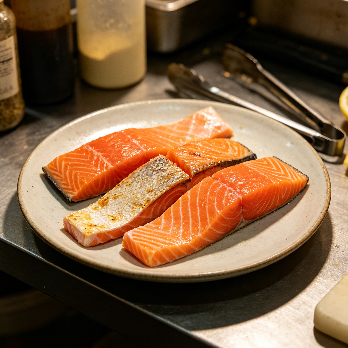Premium Fresh Skin-On Salmon Fillets
