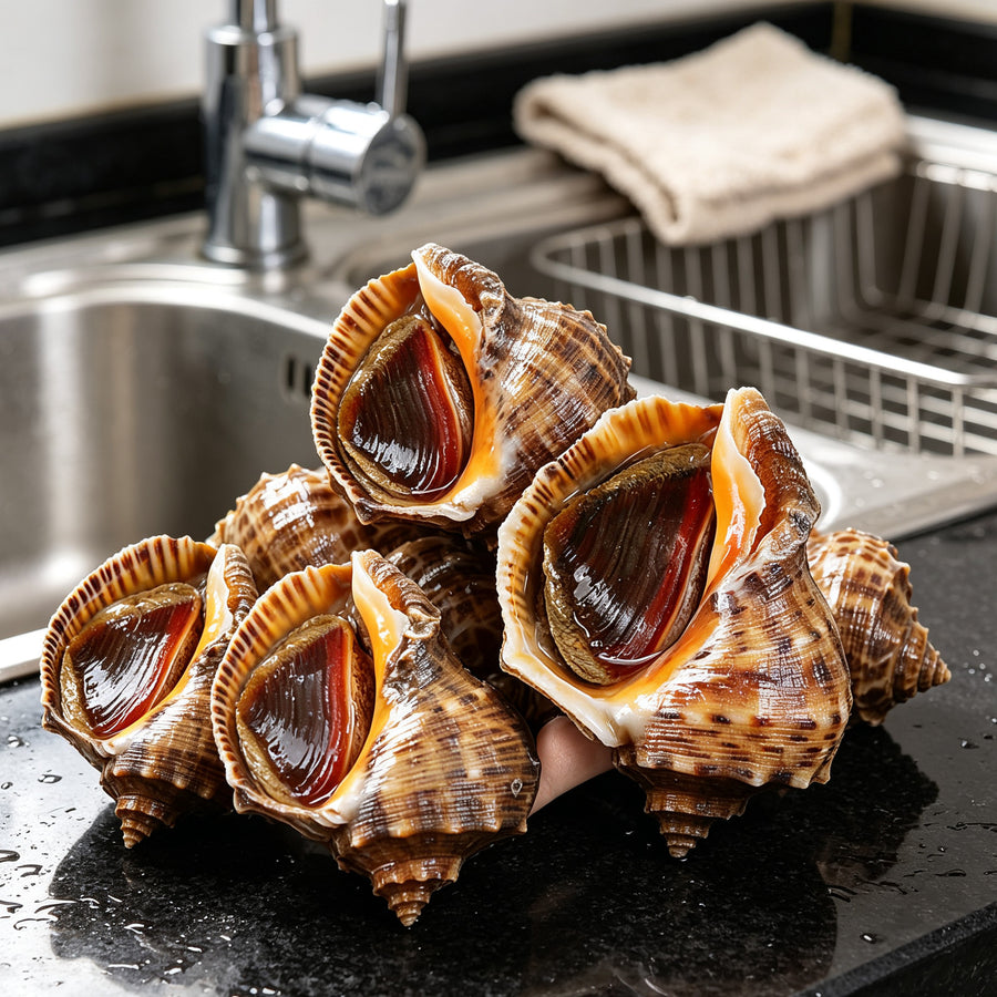 Fresh Live Whelk Sea Snails
