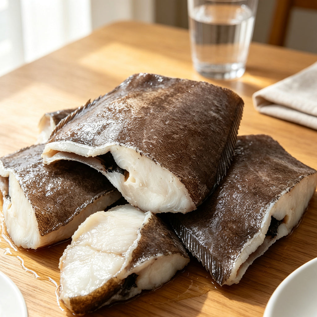 Fresh Flounder Fillets Skin On