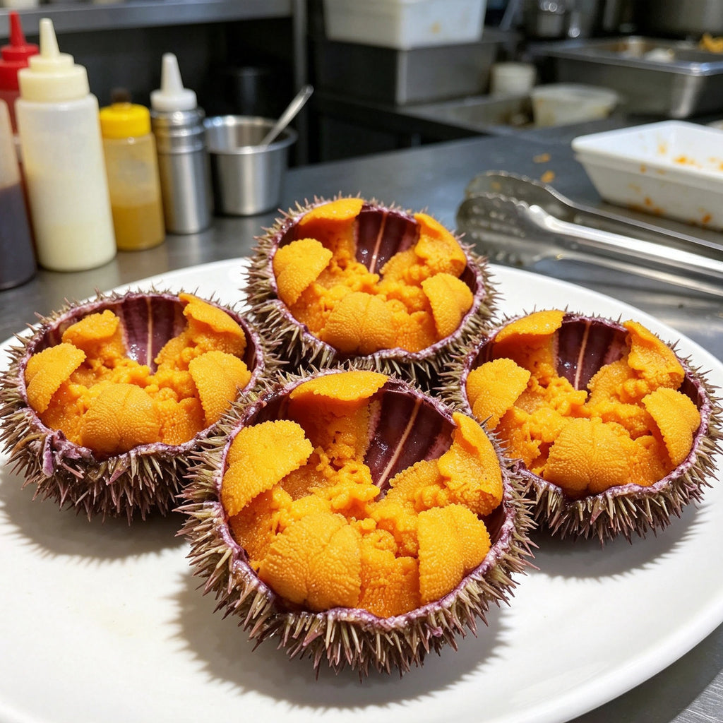 Fresh Purple Sea Urchin Roe